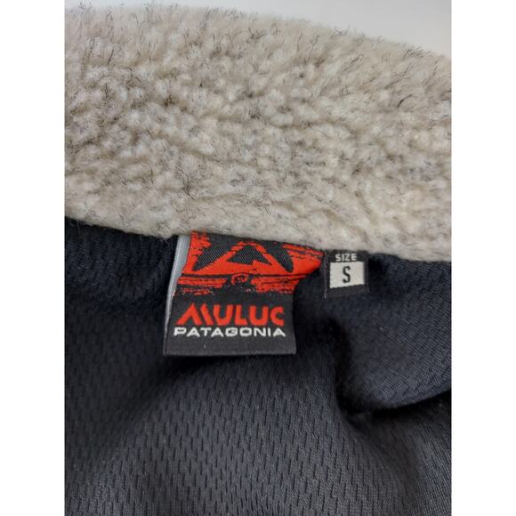 Muluc Patagonia Embroidered Fleece Pile Jacket Men's Small Women's Medium - Picture 6 of 12